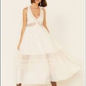 Free People Carla Lace Maxi Dress